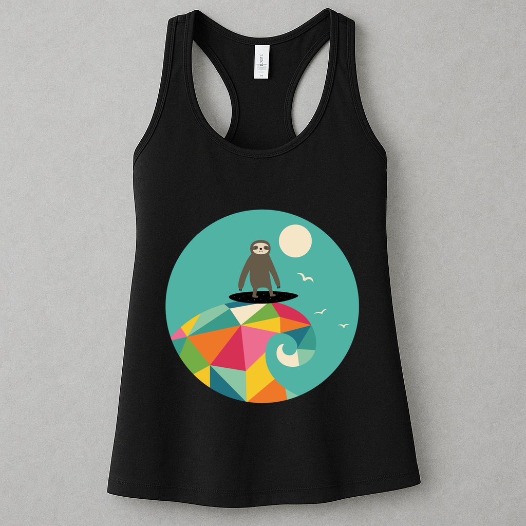 Surfs Up Womens Tank Top