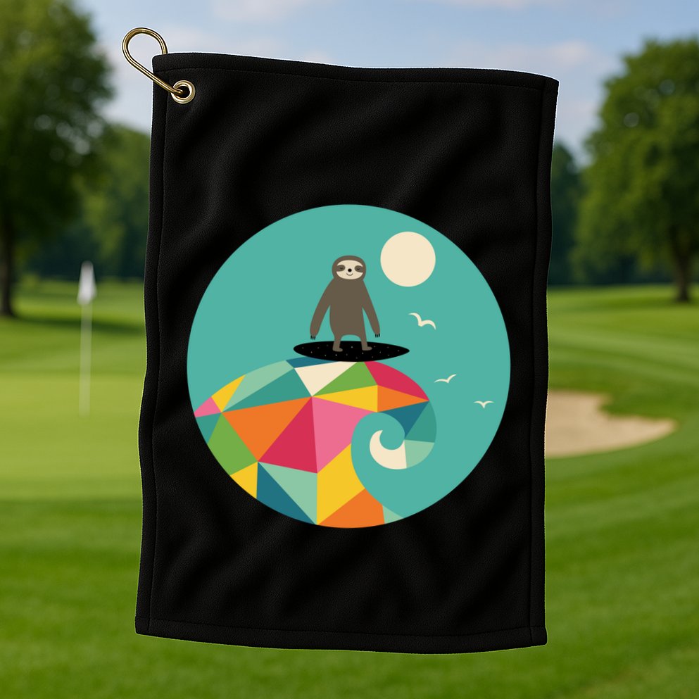 Surfs Up Golf Towel