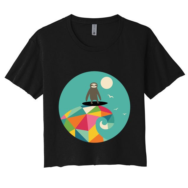 Surfs Up Crop Top