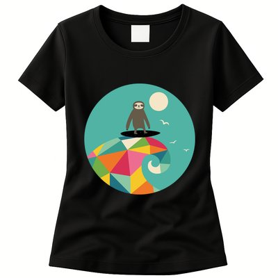 Surfs Up Womens T-Shirt