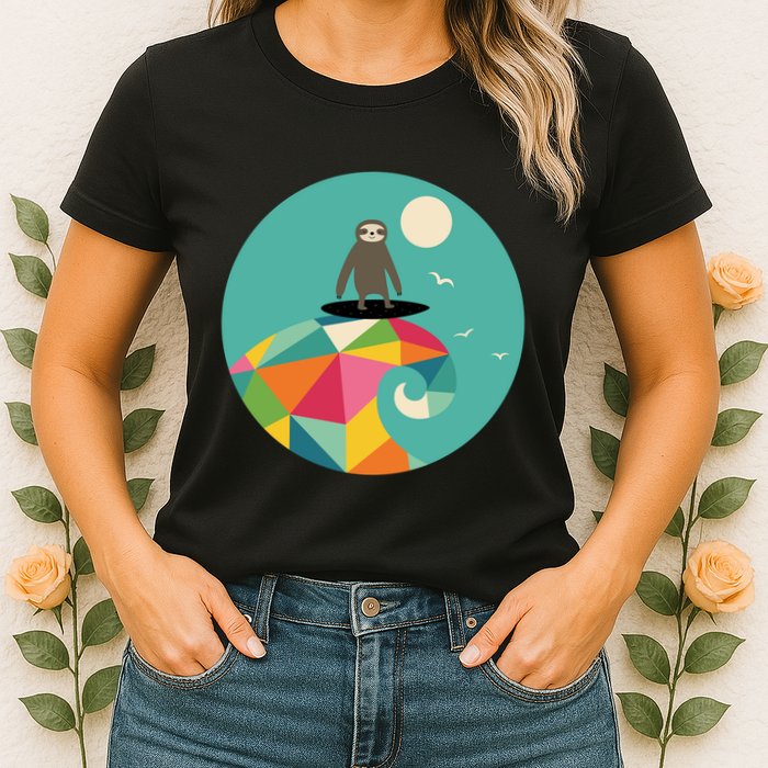 Surfs Up Womens T-Shirt