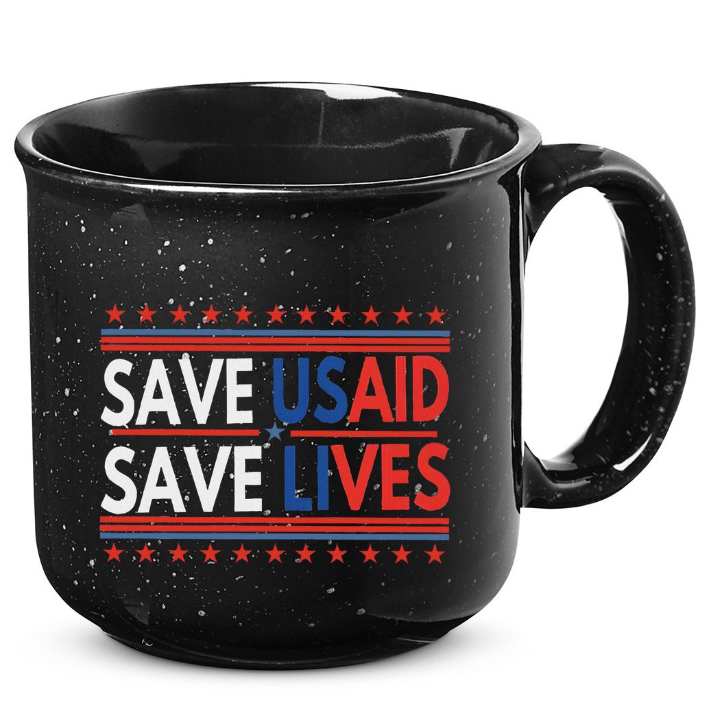 Save Usaid Saves Lives Us Agency International Development 15oz Campfire Ceramic Mug