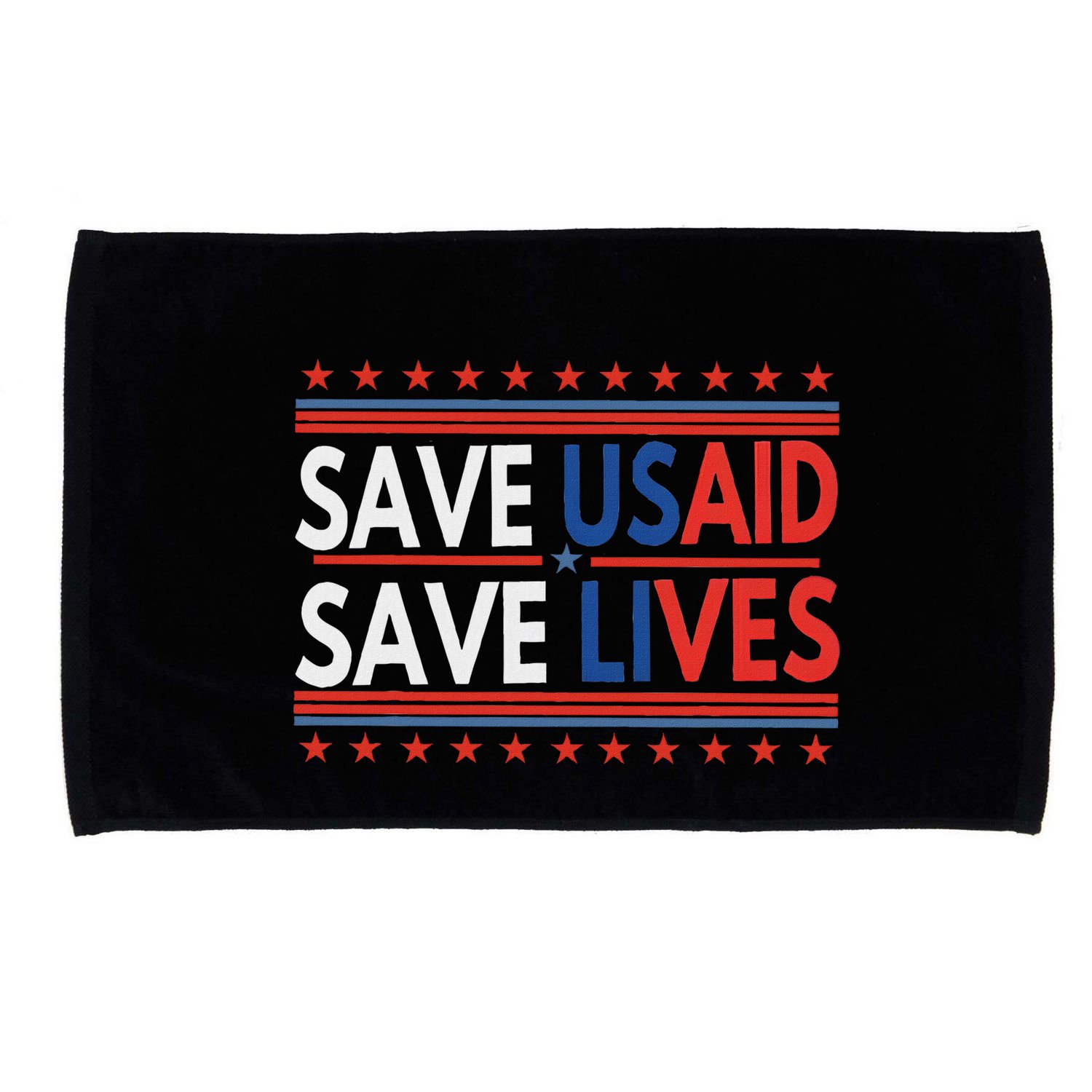 Save Usaid Saves Lives Us Agency International Development Microfiber Hand Towel