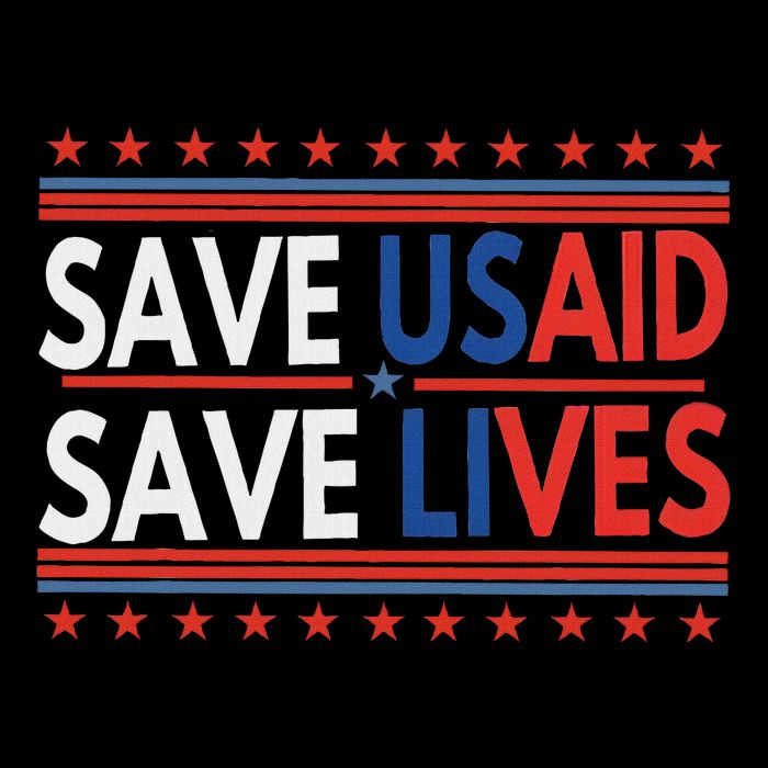 Save Usaid Saves Lives Us Agency International Development Womens T-Shirt