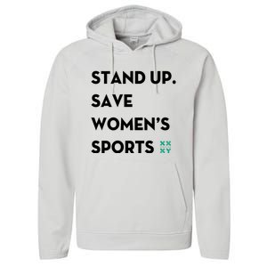 Stand Up Save Sports Performance Fleece Hoodie