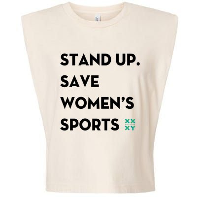 Stand Up Save Sports Garment-Dyed Women's Muscle Tee