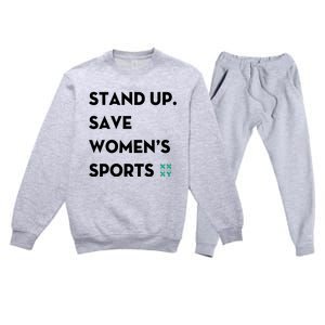 Stand Up Save Sports Premium Crewneck Sweatsuit Set