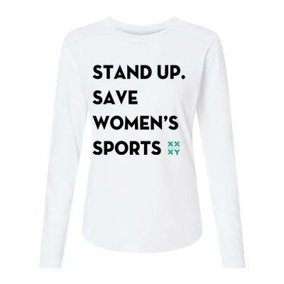 Stand Up Save Sports Womens Cotton Relaxed Long Sleeve T-Shirt