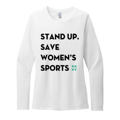 Stand Up Save Sports Womens CVC Long Sleeve Shirt