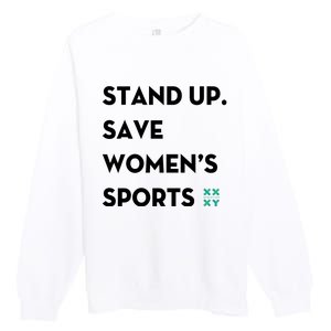 Stand Up Save Sports Premium Crewneck Sweatshirt