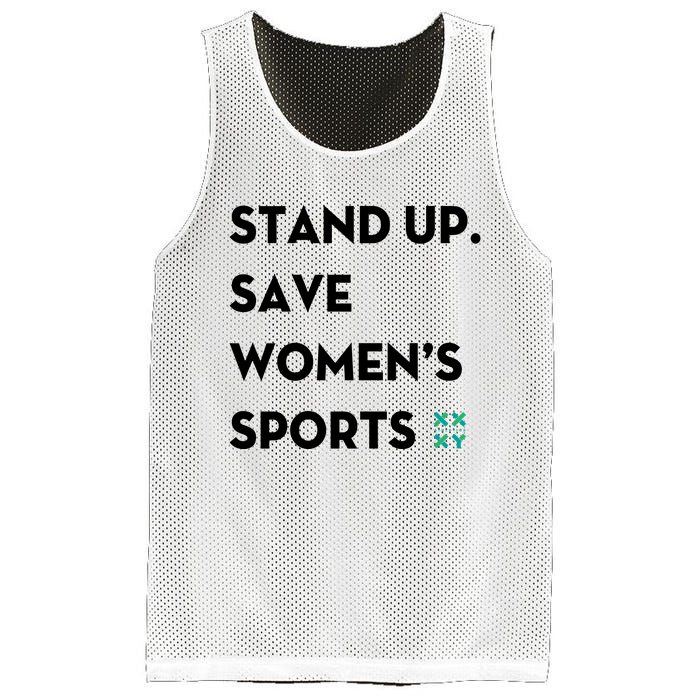 Stand Up Save Sports Mesh Reversible Basketball Jersey Tank