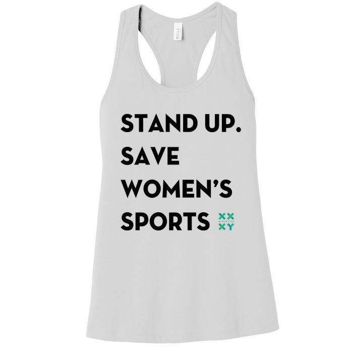 Stand Up Save Sports Women's Racerback Tank