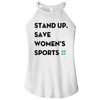 Stand Up Save Sports Women's Perfect Tri Rocker Tank