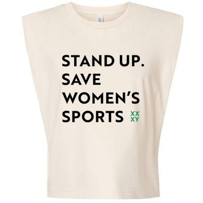 Stand Up Save Women’S Sports Garment-Dyed Women's Muscle Tee