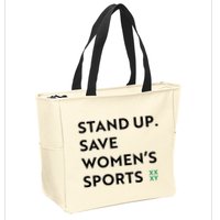 Stand Up Save Women’S Sports Zip Tote Bag