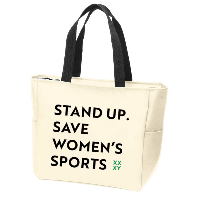 Stand Up Save Women’S Sports Zip Tote Bag