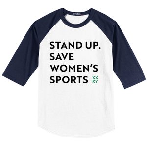 Stand Up Save Women’S Sports Baseball Sleeve Shirt