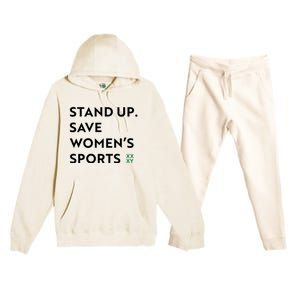 Stand Up Save Women’S Sports Premium Hooded Sweatsuit Set