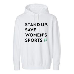 Stand Up Save Women’S Sports Garment-Dyed Fleece Hoodie