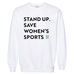 Stand Up Save Women’S Sports Garment-Dyed Sweatshirt