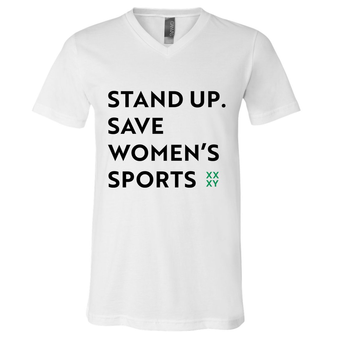 Stand Up Save Women’S Sports V-Neck T-Shirt