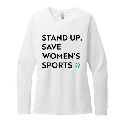 Stand Up Save Women’S Sports Womens CVC Long Sleeve Shirt