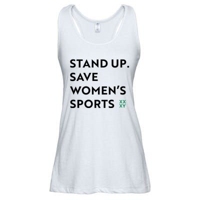 Stand Up Save Women’S Sports Ladies Essential Flowy Tank