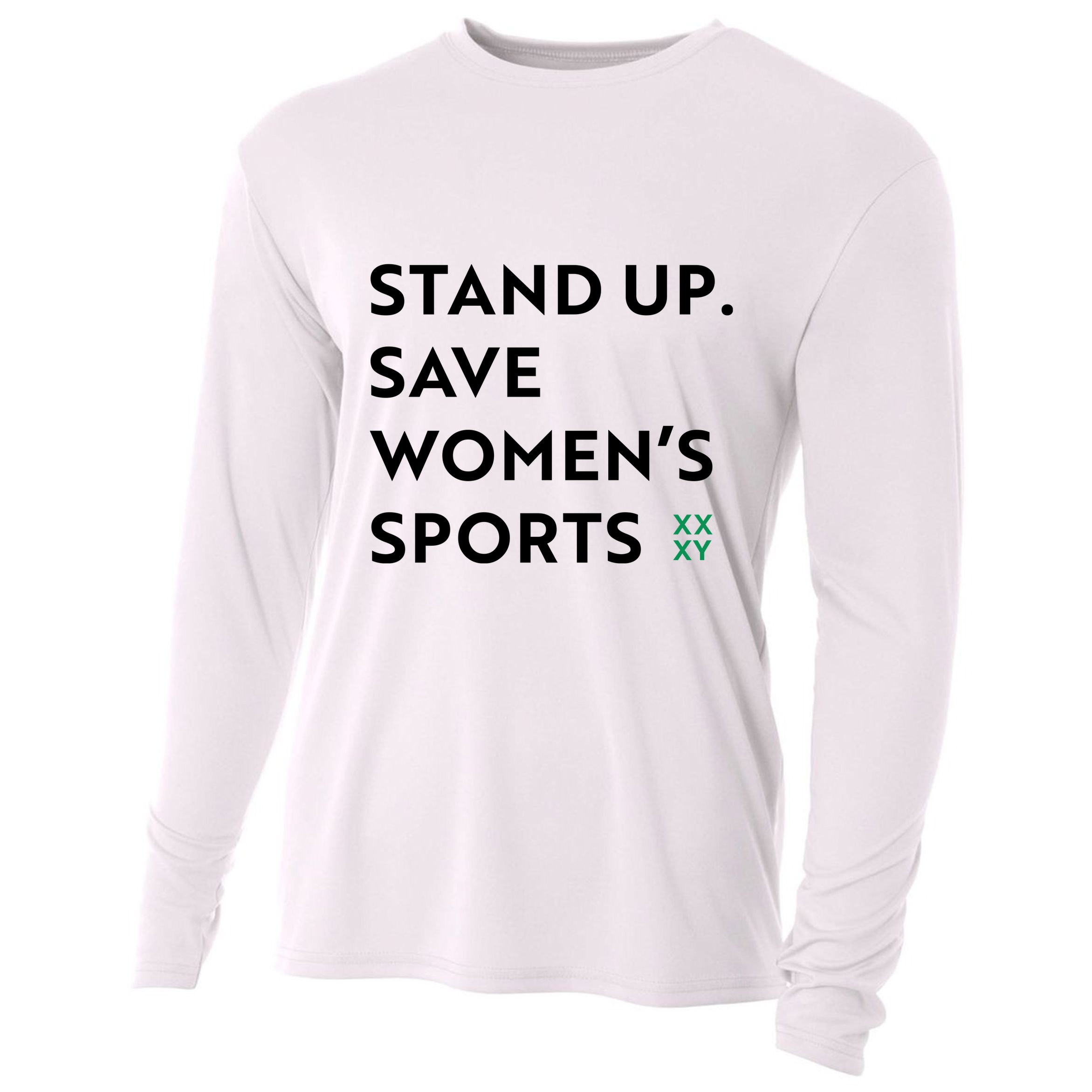 Stand Up Save Women’S Sports Cooling Performance Long Sleeve Crew
