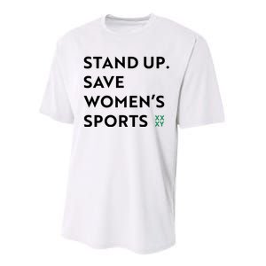 Stand Up Save Women’S Sports Performance Sprint T-Shirt