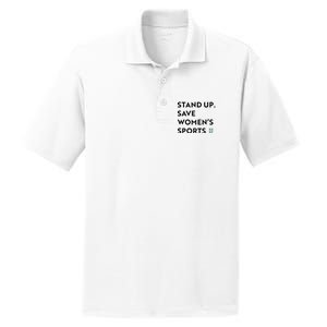 Stand Up Save Women’S Sports PosiCharge RacerMesh Polo