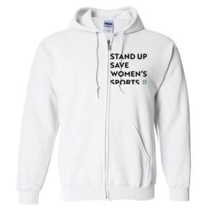 Stand Up Save Women’S Sports Full Zip Hoodie