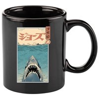 Shark Ukiyo 11oz C Handle Ceramic Mug