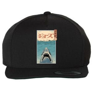 Shark Ukiyo Wool Snapback Cap