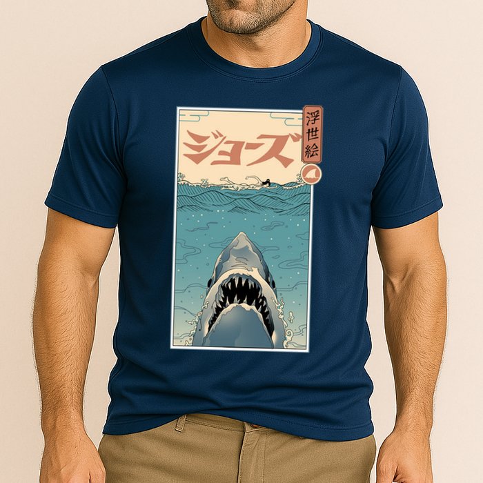 Shark Ukiyo Cooling Performance Crew T-Shirt
