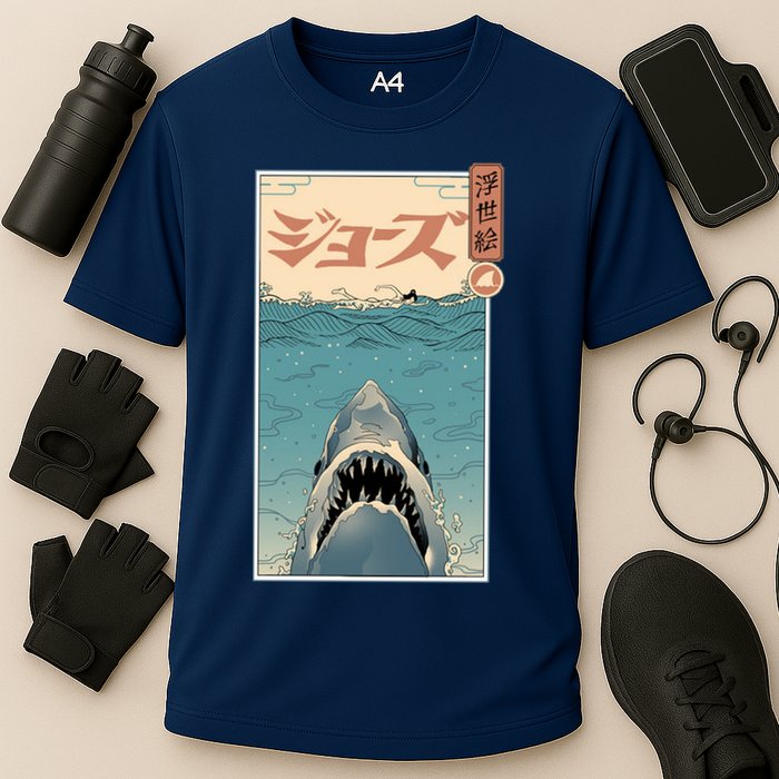 Shark Ukiyo Cooling Performance Crew T-Shirt