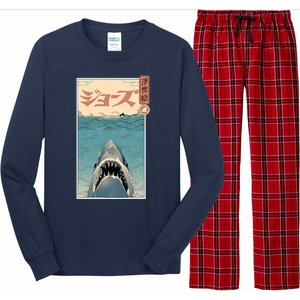 Shark Ukiyo Long Sleeve Pajama Set