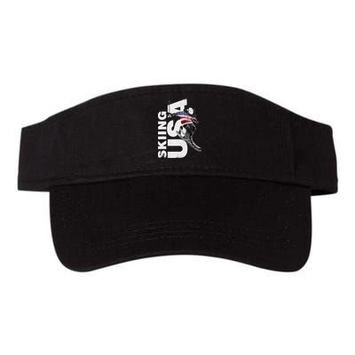 Skiing USA Support The Team USA Flag Ski Visor