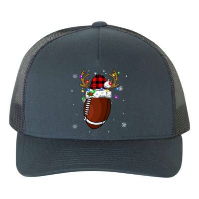 Santa Ugly Sports Christmas Football Player Meaningful Gift Yupoong Adult 5-Panel Trucker Hat