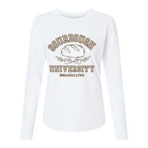 Sourdough University Womens Cotton Relaxed Long Sleeve T-Shirt