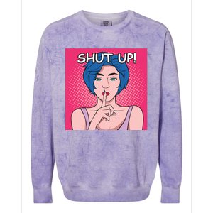 Shut Up Colorblast Crewneck Sweatshirt