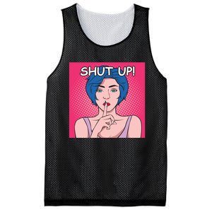 Shut Up Mesh Reversible Basketball Jersey Tank