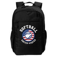 Softball USA Support the Team USA Flag Daily Commute Backpack