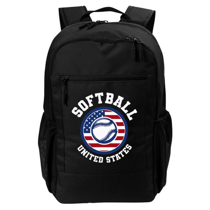 Softball USA Support the Team USA Flag Daily Commute Backpack