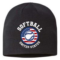 Softball USA Support the Team USA Flag Sustainable Beanie