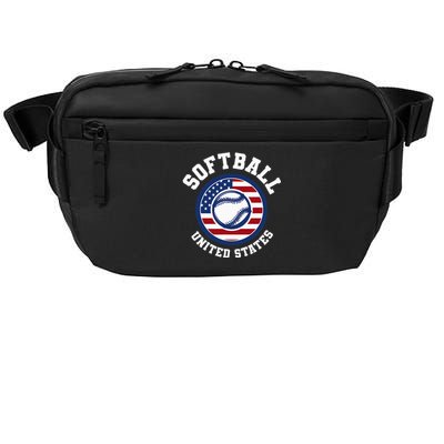 Softball USA Support the Team USA Flag Crossbody Pack