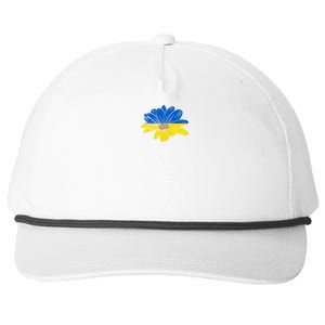 Support Ukraine Sunflower Snapback Five-Panel Rope Hat