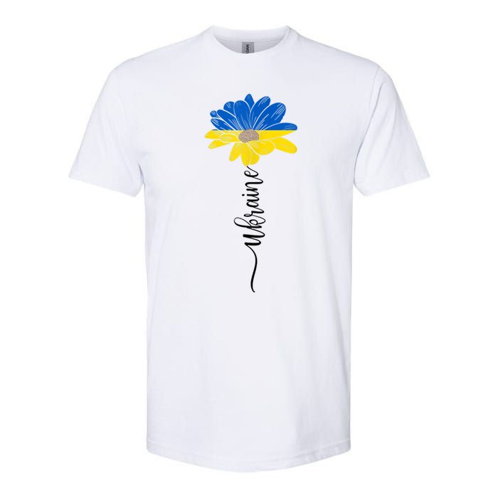 Support Ukraine Sunflower Softstyle CVC T-Shirt