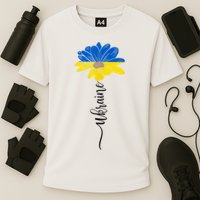 Support Ukraine Sunflower Cooling Performance Crew T-Shirt