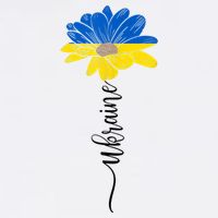 Support Ukraine Sunflower Apron