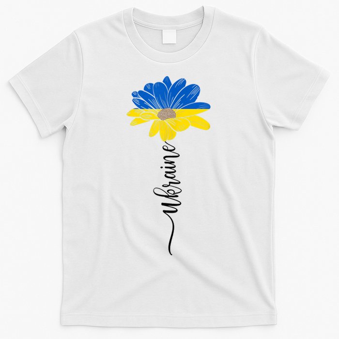 Support Ukraine Sunflower T-Shirt